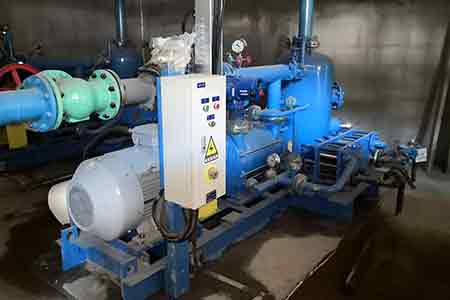 肯富来液环泵机组在郑州正兴环保能源有限公司使用现场